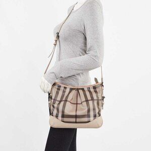 Burberry Smoked Trench Coated Canvas Hartham Crossbody Bag